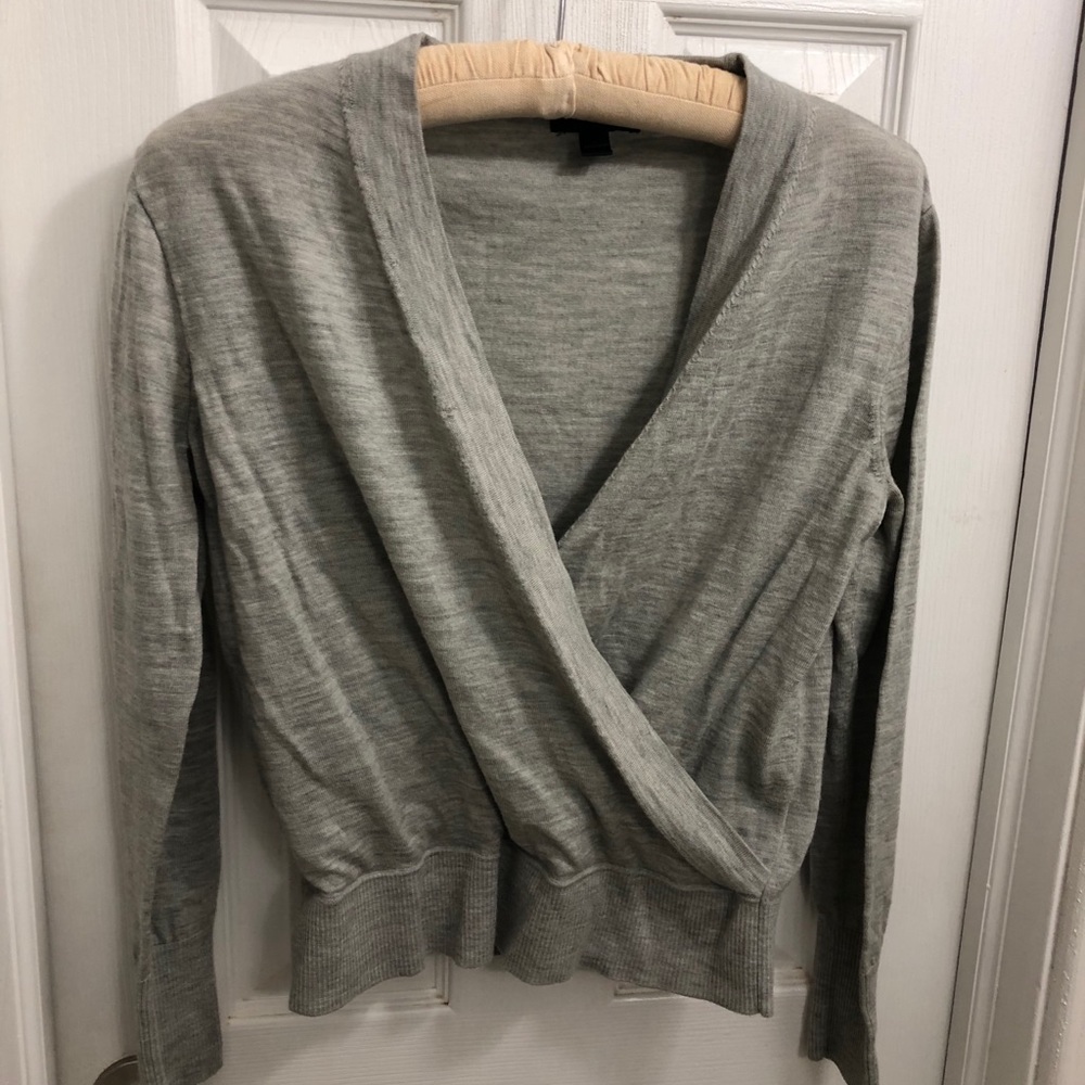 J Crew Wrap Sweater